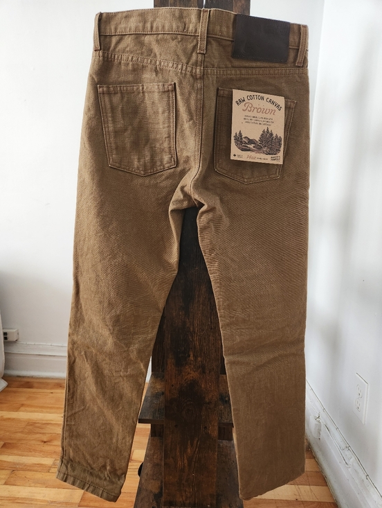 Naked & Famous Denim Other - Naked & Famous Raw Cotton Canvas Super Guy Size 30